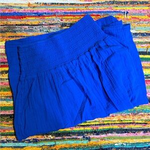 old navy cobalt blue maxi dress size medium